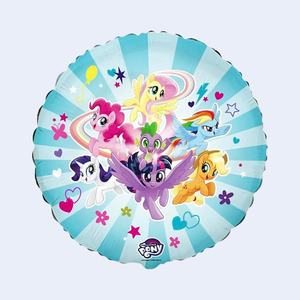 Ballon en aluminium My Little Pony 45 cm, décoration de fête, lot de 2 - Product Image 1