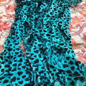 Filamento teñido de cinta cosida lateral de gasa azul personalizado para tejer bordado tejido-Reventa para tiendas de diseñadores de moda - Product Image 1