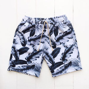 Short de Plage Design Personnalisé Séchage Rapide Logo Personnalisé 92% polyester 8% spandex Imprimé par Sublimation Prix de Gros - Product Image 2