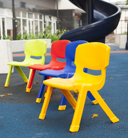 Meubles bon marché en gros pour garderie maternelle et préscolaire chaise en plastique empilable pour tout-petit 18*13 pouces