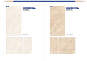 Azulejos de pared y suelo de porcelana pulida de 600x1200mm de diseño moderno para apartamentos Precios al por mayor disponibles - Product Image 3