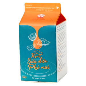 Crème non laitière en vrac pour boissons, OEM/ODM, HALAL, crème dessert au fromage de coco et pandan, crème pour café, thé au lait, personnalisable - Product Image 1