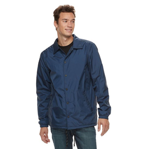 แจ็กเก็ตโค้ชสีดำสำหรับผู้หญิงแจ็กเก็ตโค้ทผ้าไนลอนโพลีเอสเตอร์แบบสั่งทำได้ - Product Image 2