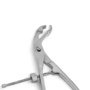 Pinzas de Sujeción Ósea Lambotte de 8.75 Pulgadas, Mandíbulas Autoajustables, Trinquete, Acero Inoxidable, por SurgiRight Instruments - Product Image 2