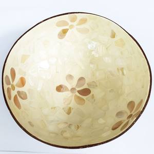 ชามมะพร้าวงานทำมือพร้อมหอยมุกชามมะพร้าวงานโมเสกดีไซน์ใหม่จากเวียดนาม - Product Image 5