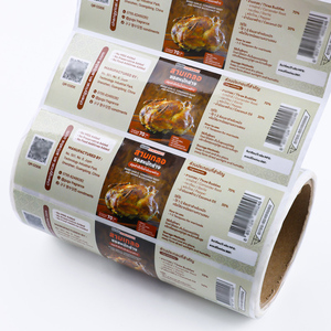 Tùy Chỉnh Vàng Lá Vinyl Không Thấm Nước Rõ Ràng Gia Vị Chai Bao Bì Nhãn Cho Chili Dầu Gia Vị Dán Thực Phẩm Cho Lon - Product Image 1