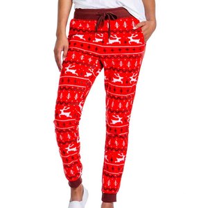 กางเกงวอร์มสำหรับผู้หญิงผ้าเรียบมีเชือกผูกเอวกางเกงสำหรับผู้หญิงสินค้าทันสมัยล่าสุด - Product Image 5