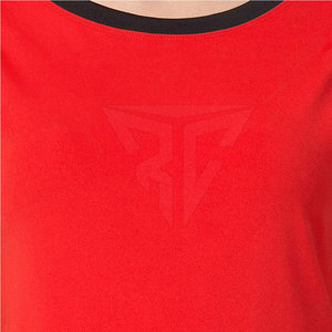 T-shirt en coton pour femme, dernière mode estivale, logo imprimé personnalisé, respirant, séchage rapide, col rond, manches courtes, vêtements décontractés de rue, taille XL - Product Image 4