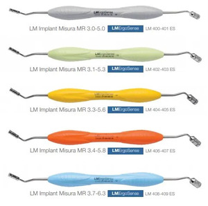 Set Van <span class=keywords><strong>5</strong></span> Herbruikbare Tandheelkundige Implantaten Pluggers Met Siliconen Handmatige Chirurgische Instrumenten - Product Image 1