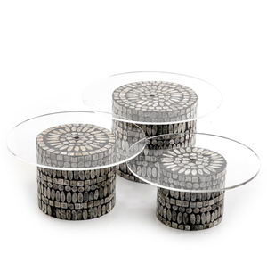 Soporte para pastel con Incrustaciones de nácar, exquisito diseño, 2023, adecuado para regalos de Ramadán Eid - Product Image 5