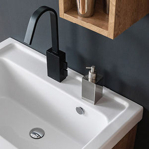 Mueble de Baño Suspendido con Lavabo de Cerámica de 2 Puertas - Product Image 4