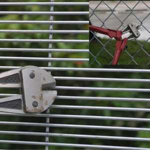 Valla de seguridad duradera 358 para espacios exteriores, valla de malla soldada con recubrimiento en polvo fácil de montar, puertas de enrejado de bajo <span class=keywords><strong>mantenimiento</strong></span> - Product Image 3