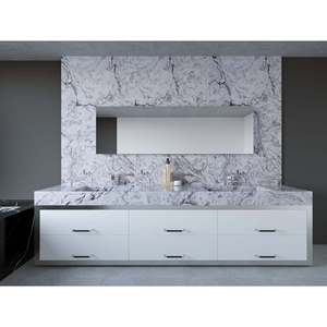 Unionstone Fusion White Sintered <b>Stone</b> Waterproof Modern Design Wall Application Big Slab Product - Product Image 5