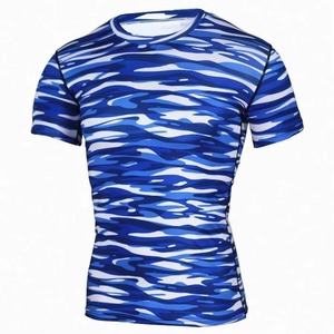 MMA Rash Guard Custom Printed Sublimation <b>Compression</b> <b>Shirt</b> BJJ Full Sleeve Gym Wear Quick Dry Spandex/Polyester Men's - Product Image 2