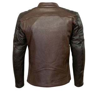 Nueva llegada de alta calidad Chaqueta de cuero XL Diseño de logotipo personalizado Chaqueta propia de moda de invierno de alta calidad - Product Image 4