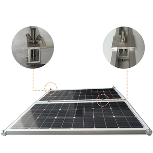 Bảng điều khiển năng lượng mặt trời gắn kết cuối kẹp 30mm/35mm/40mm/45mm allinone, bảng điều khiển năng lượng mặt trời gắn khung gắn kết cuối Clip - Product Image 2