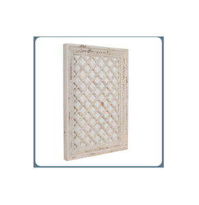 Panneau mural en bois sculpté MDF écologique magnifiquement conçu motif de luxe fait à la main décor à la maison dernier style - Product Image 3