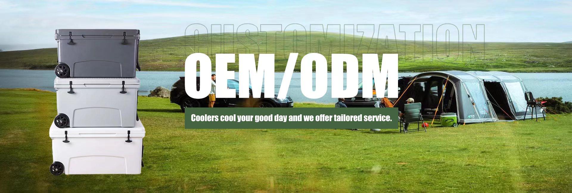 2024 Wholesale Outdoor Ice Fish Cooler Box - 500L Capacity 2024 Wholesale Outdoor Ice Fish Cooler Box - 500L Capacity
