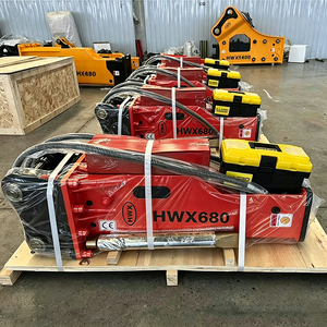 Fourniture d'usine : Brise-roche hydraulique pour chargeuse-pelleteuse, compatible avec les modèles JCB3CX 3DX 4CX 4DX <span class=keywords><strong>CASE</strong></span> <span class=keywords><strong>580</strong></span> - Product Image 1