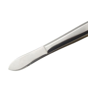 Pinzas de pestañas de punta suave antimagnéticas de acero inoxidable duraderas profesionales, longitud de 10mm para pestañas de salón de belleza de precisión - Product Image 4