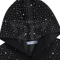 2025 Kış Erkek Rhinestone Kapüşonlu Sweatshirtler - %100 Pamuklu Polar Özel Logo Tasarımı Yüksek Kalite Düşük Fiyat