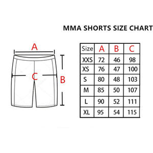 Pantalones Cortos de MMA de Secado Rápido y Transpirables para Hombre, Pantalones Cortos de MMA Más Vendidos al por Mayor, Pantalones Cortos de MMA Personalizados de Alta Calidad para Adultos - Product Image 6