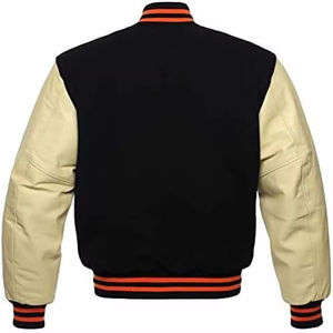 Vente en gros de vestes universitaires pour hommes avec logo personnalisé vestes Letterman veste d'hiver de baseball pour hommes de qualité supérieure 2025 - Product Image 5