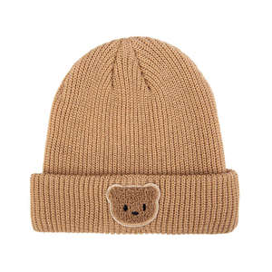 Gorro de Punto Azul con Diseño de Camuflaje, Gorro Casual de Invierno para Exteriores, 56-58CM, Diseño con Puño de Algodón, Unisex para Adultos - Product Image 2