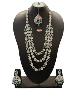 Ensemble de collier AD multicouche à l'aspect lourd idéal pour les fonctions de mariage de demoiselles d'honneur et les grandes occasions festives - Product Image 6