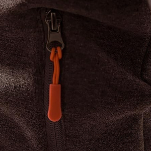 เสื้อฮู้ดซิปแบบวินเทจลำลองสำหรับทุกเพศ ผลิตจากผ้าฟลีซโพลีเอสเตอร์ 100% เป็นมิตรกับสิ่งแวดล้อม ระบายอากาศได้ดี เหมาะสำหรับฤดูหนาว คุณภาพสูง ขายส่ง - Product Image 6