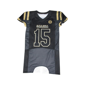 Camiseta de fútbol americano personalizada de alto rendimiento, camiseta transpirable ajustada, equipo de entrenamiento de fútbol personalizado de Pakistán - Product Image 3