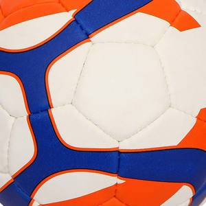 กีฬาแฮนด์บอลหนังสังเคราะห์สัมผัสนุ่มจากซัพพลายเออร์ชั้นนำสีน้ำเงินสีส้มสีขาว - Product Image 5