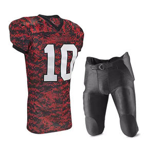 Uniformes personalizados de fútbol americano con sublimación 2025, jerséis de fútbol americano bordados totalmente personalizados - Product Image 1