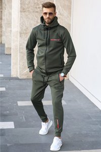 Nouveau survêtement d'hiver réversible respirant pour homme avec protection anti-UV, séchage rapide, en polyester/coton écologique - Product Image 2