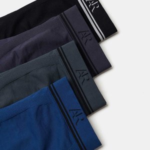 ARISTINO-Calzoncillos bóxer de punto de tiro medio para hombre, transpirables, sin costuras, con logotipo en la cintura, precio superior a la venta, a la venta, a la venta - Product Image 3