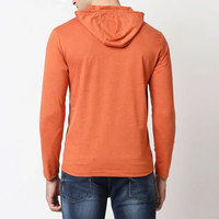 Nouveau style – Sweat à capuche homme personnalisé, brodé, manches longues, streetwear respirant, 100 % coton molletonné, poche haute