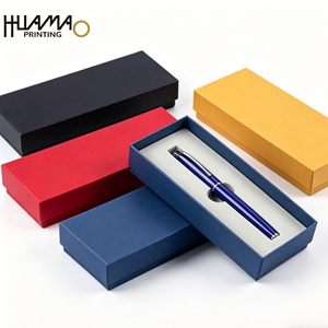 Custom Luxury <b>Pen</b> Gift <b>Box</b> with Foam Insert Personalized Logo Printed Paper <b>Pen</b> Packaging <b>Box</b> for Business Gift - Product Image 4