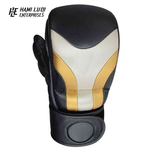 2025 gros boxe tireur Muay Thai gants d'entraînement en cuir PU cuir de vachette tireur gants de boxe Logo personnalisé et Design - Product Image 4
