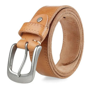 Ceinture à cliquet en cuir de vache véritable pour hommes personnalisée automatique marque Gym Fitness sécurité Logo impression directe en usine - Product Image 1