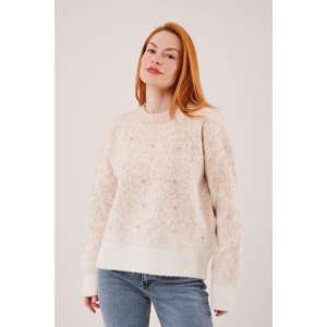 Suéteres de Punto con Adornos de Piedras Estilo Casual al por Mayor - Product Image 4