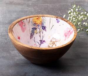 Bols en bois personnalisés fabriqués par HHO, designs élégants, compatibles four et lave-vaisselle, durables et en stock - Product Image 3