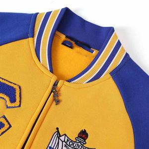 Chaqueta Universitaria de Lana Sgro, Azul Sigma Gamma Rho con Bordado de Letras en Chenilla, Letra Griega - Product Image 4