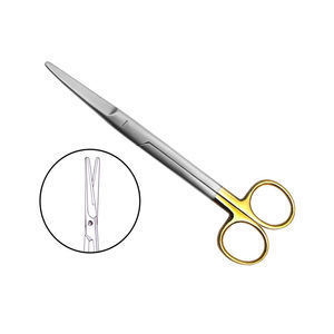 Instruments chirurgicaux manuels de haute qualité 8 \ "ciseaux utérins Sims en acier inoxydable lames droites Points émoussés certifié CE ISO - Product Image 5