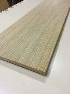 MDF enchapado en roble blanco de 6 mm de grosor - Chapa de madera auténtica en varios tamaños - Product Image 6