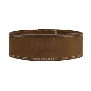 Cinturón de Levantamiento de Pesas Profesional de Cuero PU de Alta Resistencia con Hebilla de Acero Diseñado para Rendimiento Intenso en Sentadillas y Potencia - Product Image 3