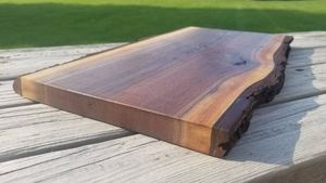 Planche à découper de cuisine en bois de luxe fait à la main avec poignée plateau de planche à découper pour outils de cuisine - Product Image 3