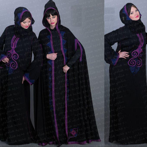 Embroided <b>Abaya</b> for Event Wear in Dubai for Muslim <b>Womens</b> - Product Image 1