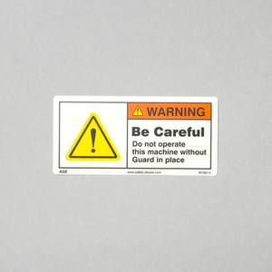 Señal de Advertencia: Precaución, la Máquina Puede Encenderse Automáticamente, Señal de Seguridad para Equipos Industriales, Advertencia de Riesgo de Encendido Automático, Alerta de Área - Product Image 3