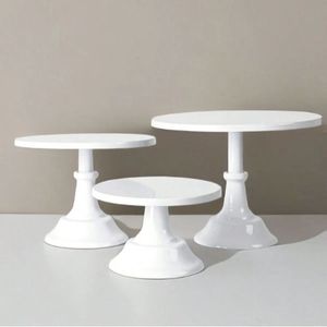 Elegante Soporte para Pastel con Base de Metal para Mesa de Fiesta y Decoración de Centro de Mesa - Product Image 1