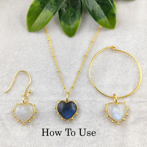 Cristal strass coeur forme lunette pendentif gonflé coeur 925 argent Sterling fantaisie lunette ensemble pierre de naissance charme femmes à la mode - Product Image 5